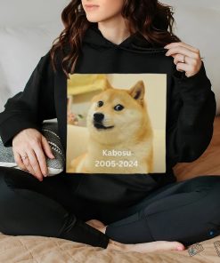 Rip doge kabosu 2024 inspired countless doge memes has died aged 18 shirt