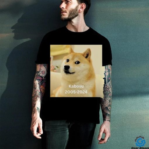 Rip doge kabosu 2024 inspired countless doge memes has died aged 18 hoodie, sweater, longsleeve, shirt v-neck, t-shirt