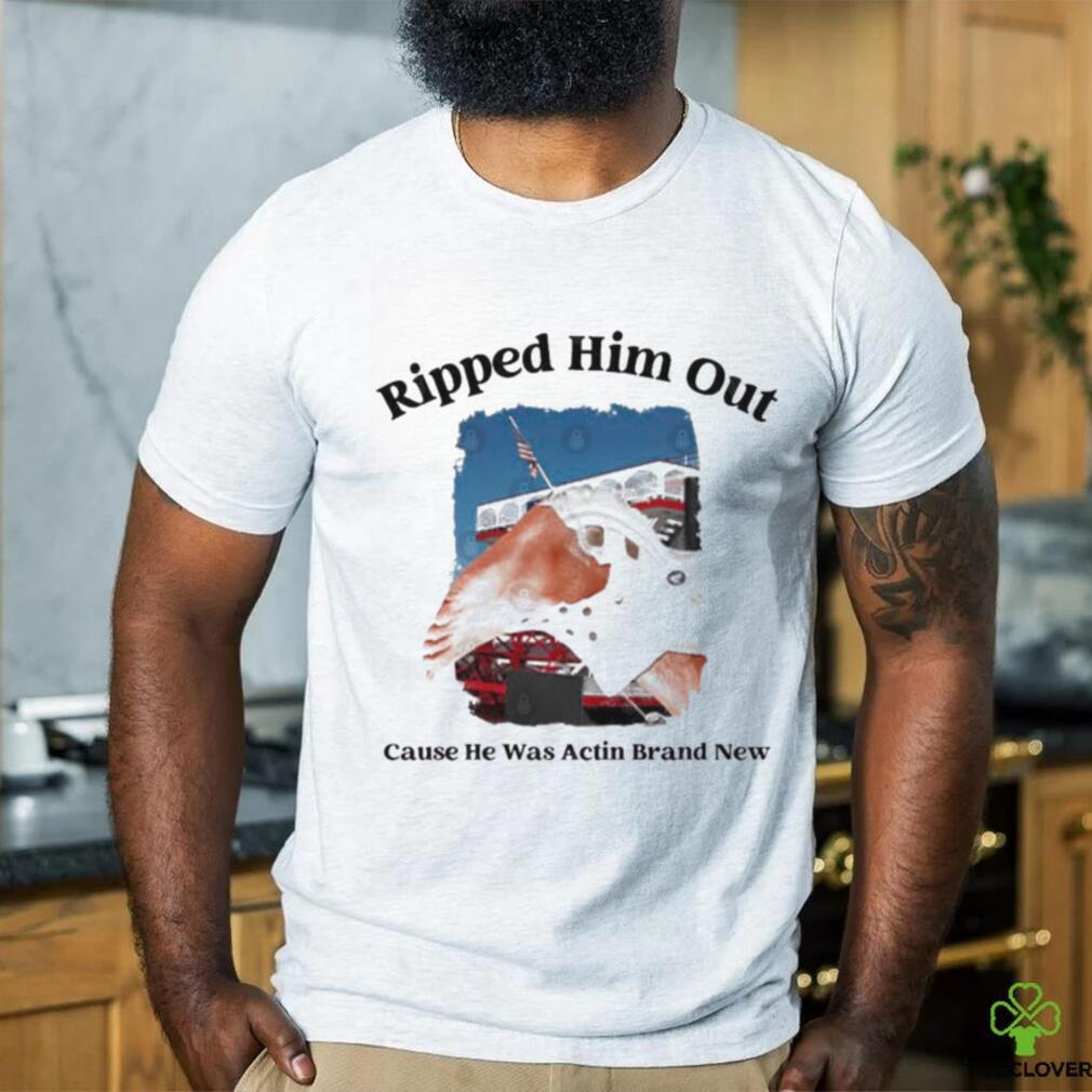 Ripped Him Out His Crocs AL Riverboat 2023 Shirt Ripped Him Out His Crocs AL Riverboat 2023 Shirt