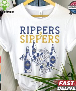 Rippers And Sippers Michelob Golden Light Beer T shirt