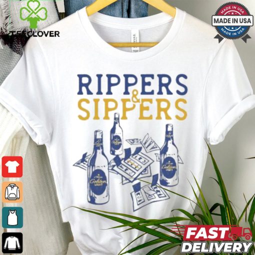 Rippers And Sippers Michelob Golden Light Beer T shirt