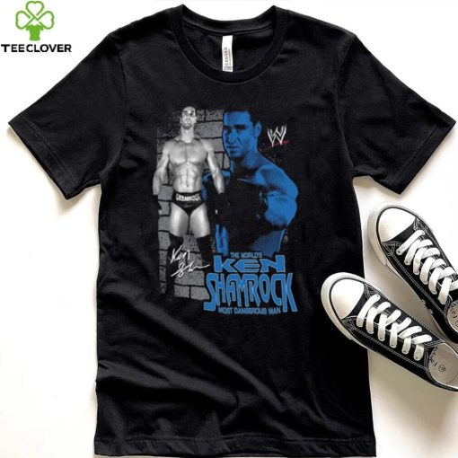 Ripple Junction Black Ken Shamrock The World’s Most Dangerous Man T Shirt