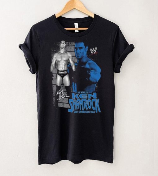 Ripple Junction Black Ken Shamrock The World’s Most Dangerous Man T Shirt