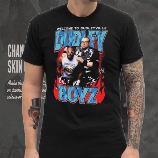 Ripple Junction Black The Dudley Boyz Welcome to Dudleyville T Shirt