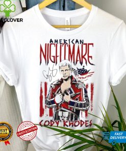 Ripple Junction White Cody Rhodes American nightmare signature hoodie, sweater, longsleeve, shirt v-neck, t-shirt