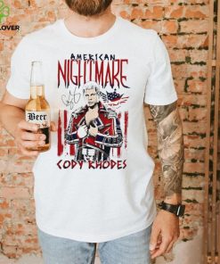 Ripple Junction White Cody Rhodes American nightmare signature hoodie, sweater, longsleeve, shirt v-neck, t-shirt