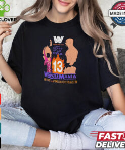 Ripple Junction WrestleMania 13 Bret The Hitman Hart vs Stone Cold Steve Austin Illustration T Shirt 2 Ripple Junction WrestleMania 13 Bret The Hitman Hart vs Stone Cold Steve Austin Illustration T Shirt