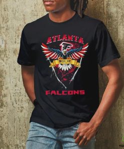 Rise Up Atlanta Falcons Football Us Eagle Shirt