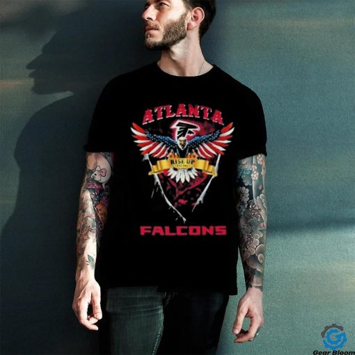 Rise Up Atlanta Falcons Football Us Eagle Shirt