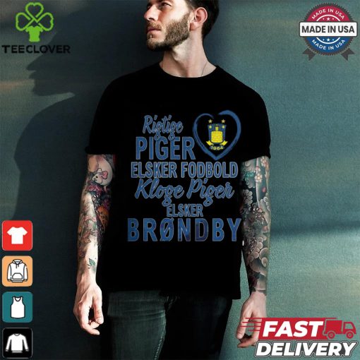 Ristic Girls Love Football Smart Girls Love Brøndby Shirt