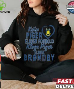 Ristic Girls Love Football Smart Girls Love Brøndby Shirt