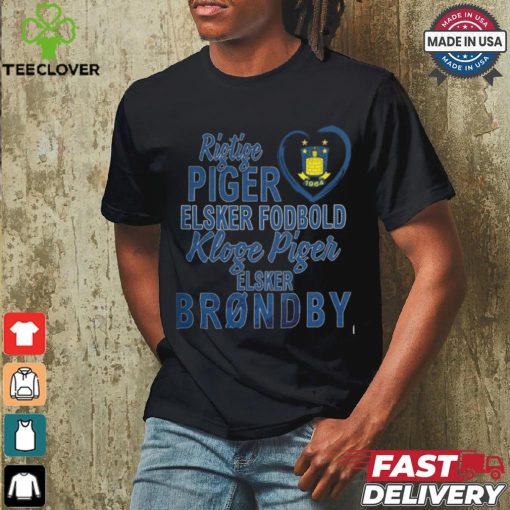 Ristic Girls Love Football Smart Girls Love Brøndby Shirt