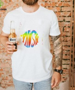 Riva Monsta Phish Goose rainbow logo shirt