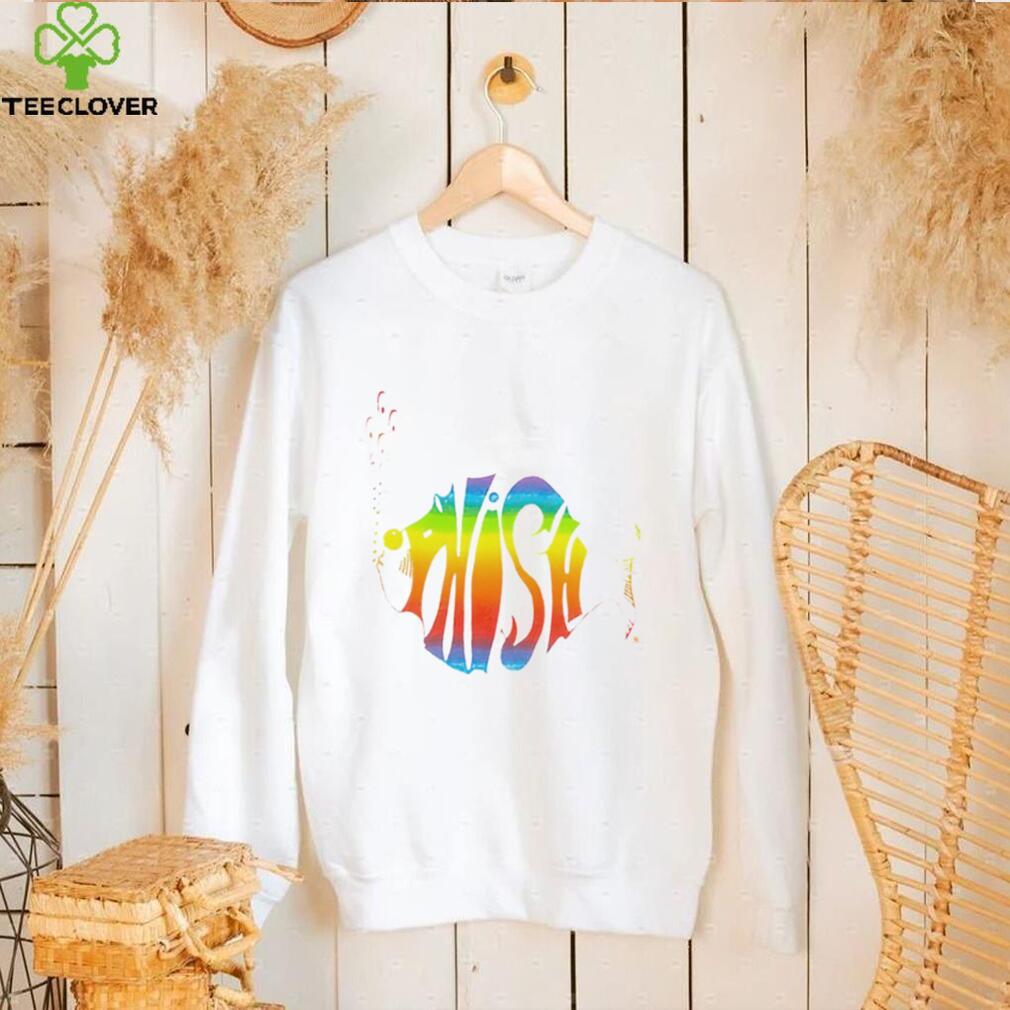 Riva Monsta Phish Goose rainbow logo shirt Riva Monsta Phish Goose rainbow logo shirt