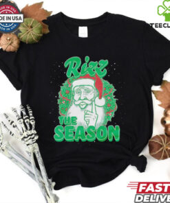 Rizz The Season Santa funny shirt