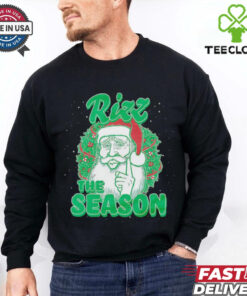 Rizz The Season Santa funny shirt