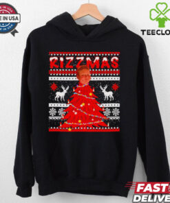 Rizzmas The Rizzler ugly Christmas shirt