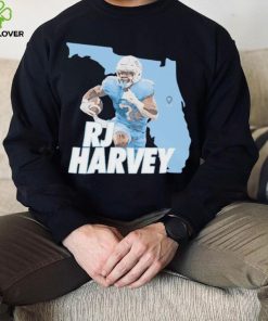 Rj Harvey UCF Knights Florida map shirt 2 Rj Harvey UCF Knights Florida map shirt
