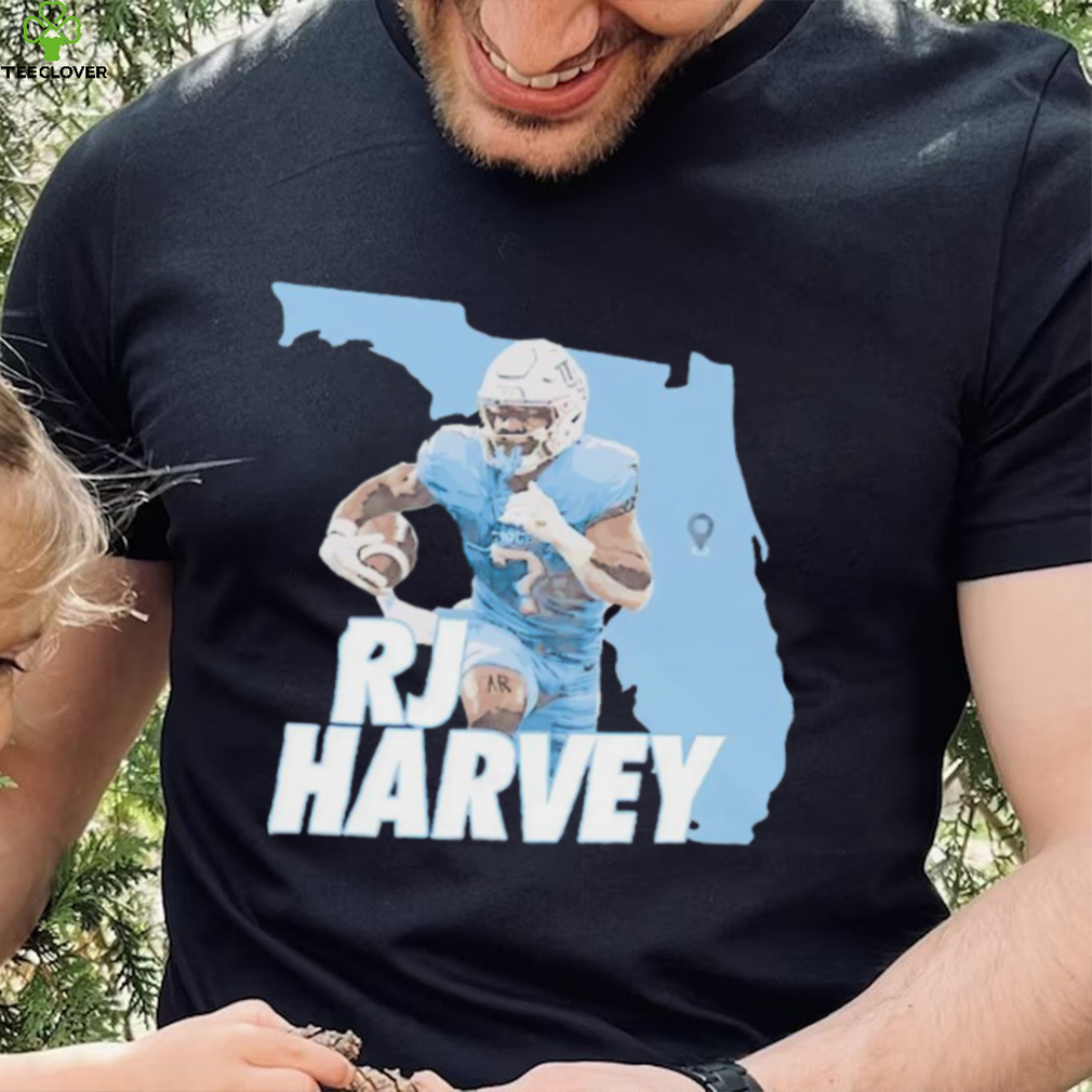 Rj Harvey UCF Knights Florida map shirt Rj Harvey UCF Knights Florida map shirt