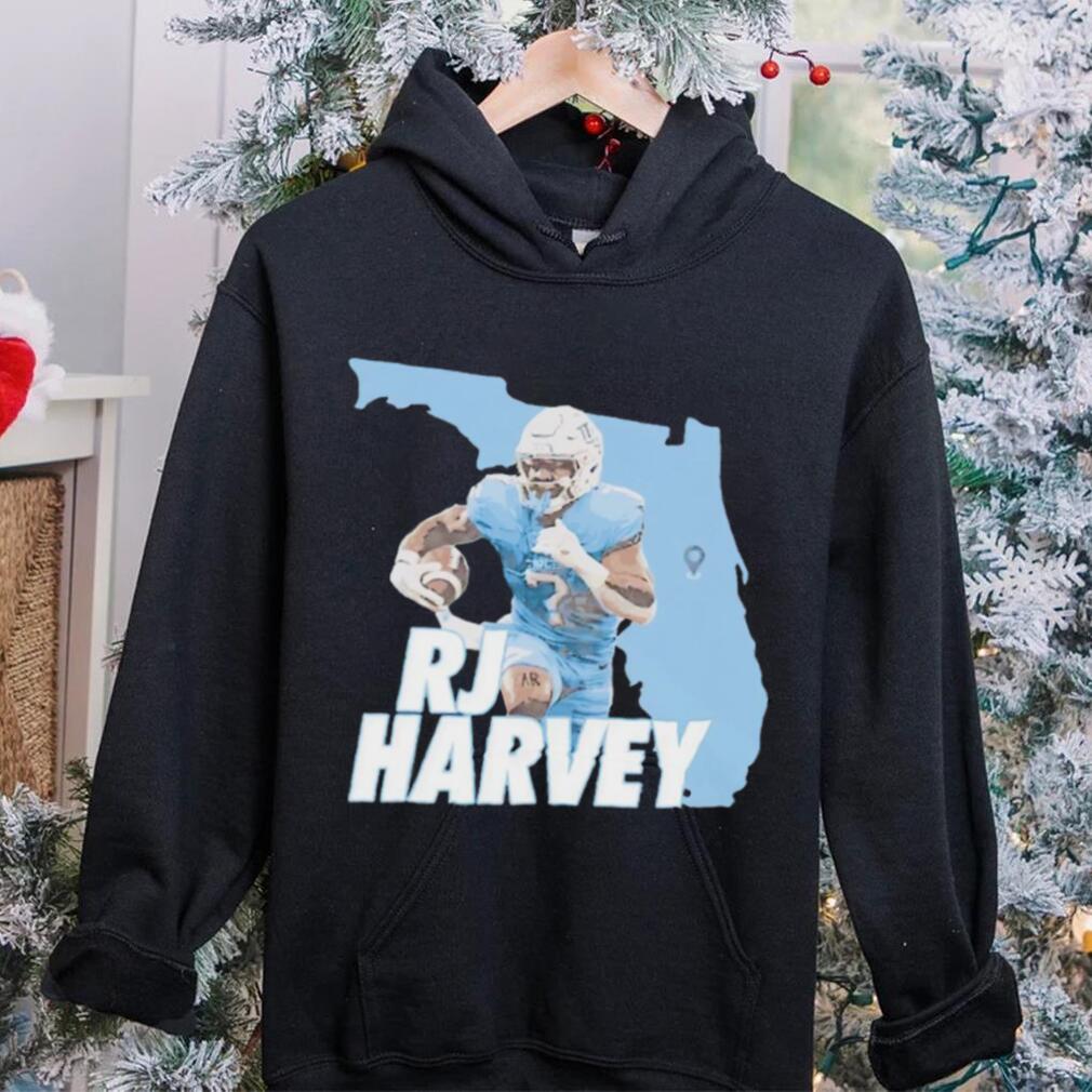 Rj Harvey UCF Knights Florida map shirt Rj Harvey UCF Knights Florida map shirt