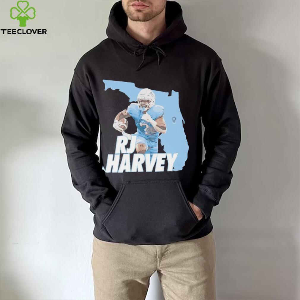 Rj Harvey UCF Knights Florida map shirt Rj Harvey UCF Knights Florida map shirt