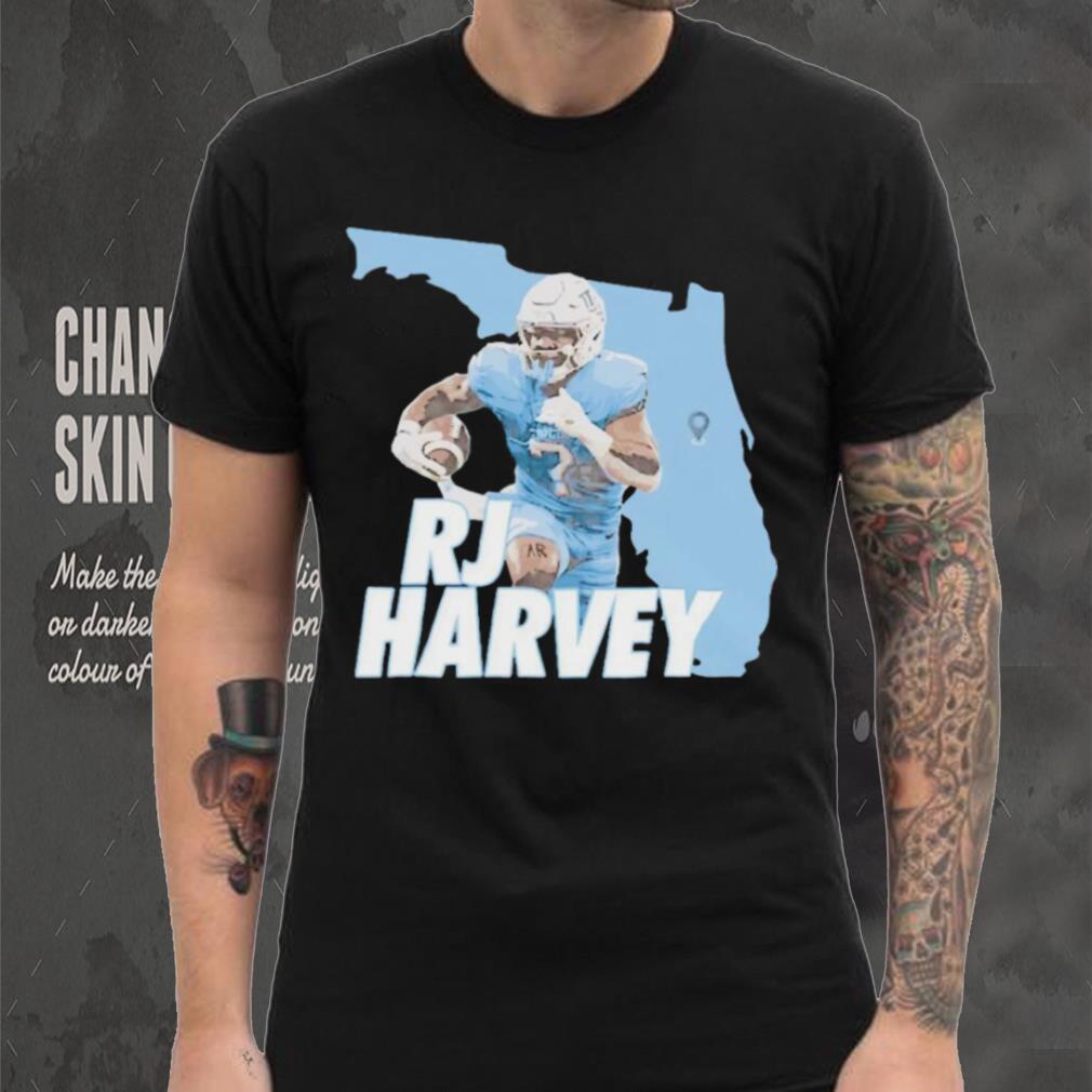 Rj Harvey UCF Knights Florida map shirt Rj Harvey UCF Knights Florida map shirt