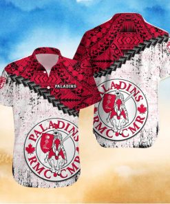 Rmc Paladins Ca Cis Grunge Polynesian Tattoo Pattern Hawaiian Shirt For Fans