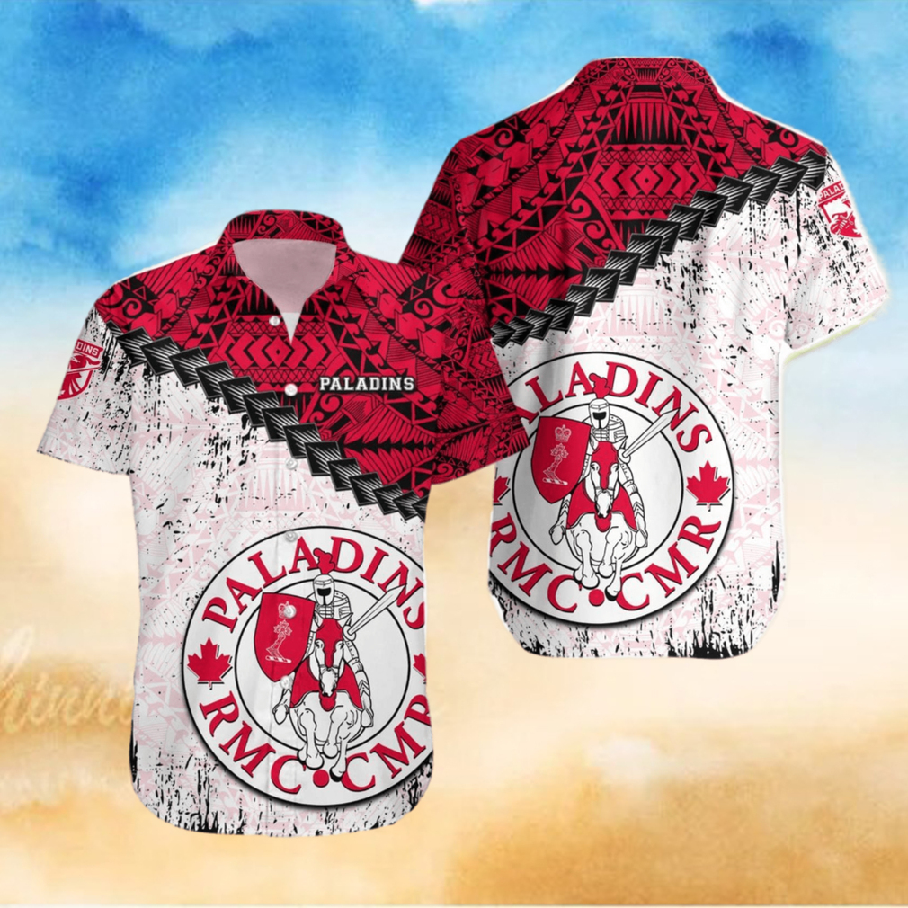 Rmc Paladins Ca Cis Grunge Polynesian Tattoo Pattern Hawaiian Shirt For Fans Rmc Paladins Ca Cis Grunge Polynesian Tattoo Pattern Hawaiian Shirt For Fans