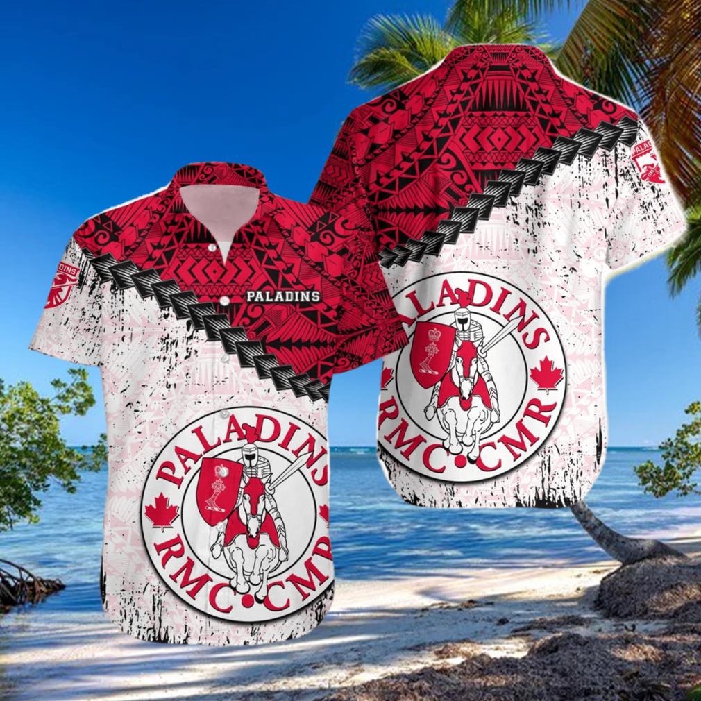 Rmc Paladins Ca Cis Grunge Polynesian Tattoo Pattern Hawaiian Shirt For Fans Rmc Paladins Ca Cis Grunge Polynesian Tattoo Pattern Hawaiian Shirt For Fans