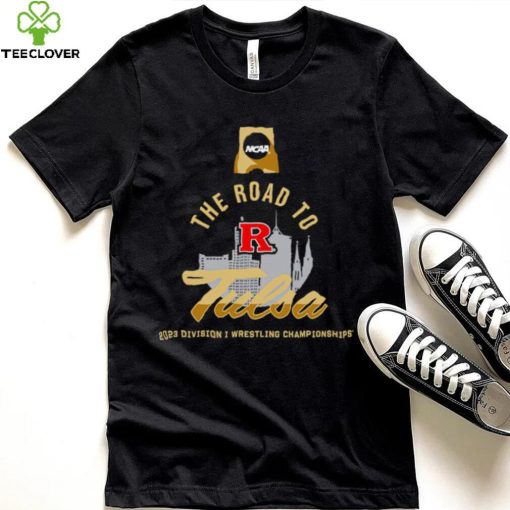 Road To Tulsa 2023 NCAA Division I Wrestling Rutgers Scarlet Knights Champions shirt