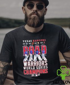Road Warriors Texas Rangers Abbey Road World Series Champions 2023 Signatures Shirt