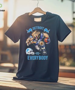 Roary Detroit Lions Vs Everybody Shirt