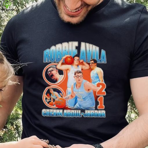 Robbie Avila Cream Abdul Jabbar shirt