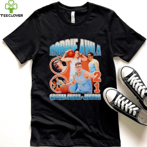 Robbie Avila Cream Abdul Jabbar shirt