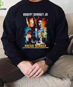 Robert Downey Jr Oscar winner signature shirt