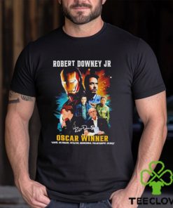 Robert Downey Jr signature Oscar winner shirt 3 Robert Downey Jr signature Oscar winner shirt