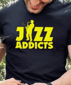 Robert Komaniecki Jazz Addicts With Saxophone shirt