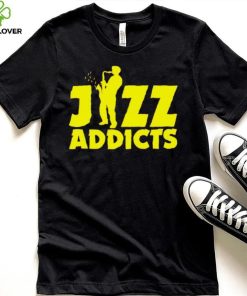 Robert Komaniecki Jazz Addicts With Saxophone shirt