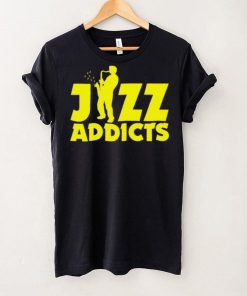 Robert Komaniecki Jazz Addicts With Saxophone hoodie, sweater, longsleeve, shirt v-neck, t-shirt