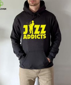 Robert Komaniecki Jazz Addicts With Saxophone hoodie, sweater, longsleeve, shirt v-neck, t-shirt