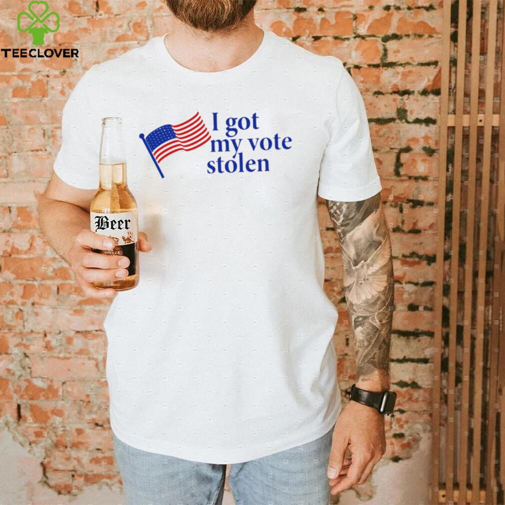 Roberta Fresquez I got my vote stolen American flag shirt Roberta Fresquez I got my vote stolen American flag shirt