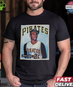 Roberto Clemente Black Pittsburgh Pirates Collectors Connection T Shirt