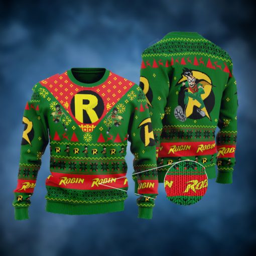 Robin Is Batman Cykick Ugly Christmas Sweater