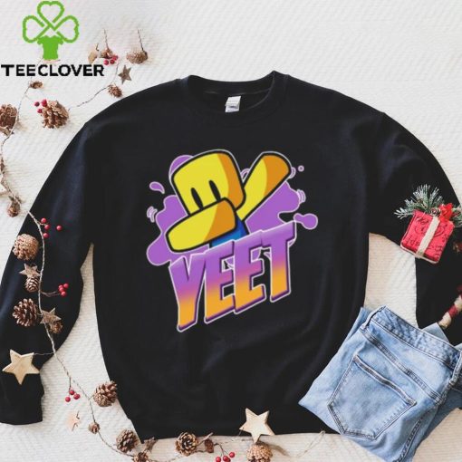 Roblox Yeet Dabbing Dab Hand Drawn Gaming Noob Gift For Gamers T Shirt