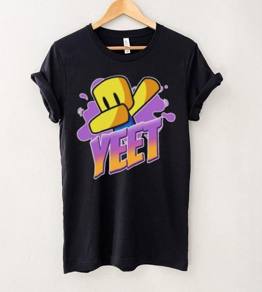 Roblox Yeet Dabbing Dab Hand Drawn Gaming Noob Gift For Gamers T Shirt