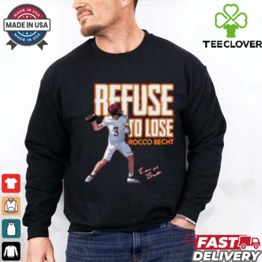 Rocco becht refuse to lose signature nil youth shirt