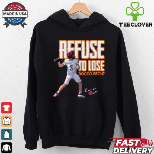 Rocco becht refuse to lose signature nil youth shirt