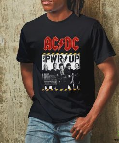 Rock Band Acdc Tour 2024 Shirt