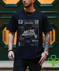Rock Band Arctic Monkeys Black T Shirt Am Gift Merch Tee Hoodie Unisex