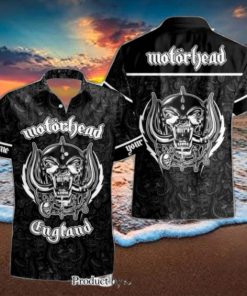 Rock Band Motorhead England Tropical All Over Printed Hawaiian Shirt and Beach Short